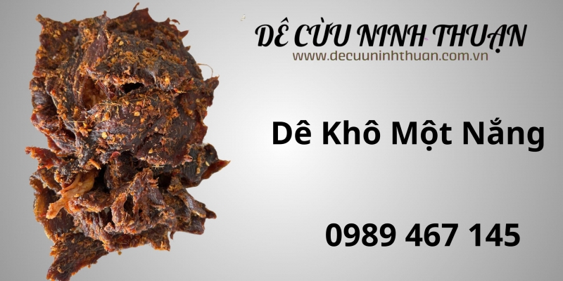 Dê khô một nắng